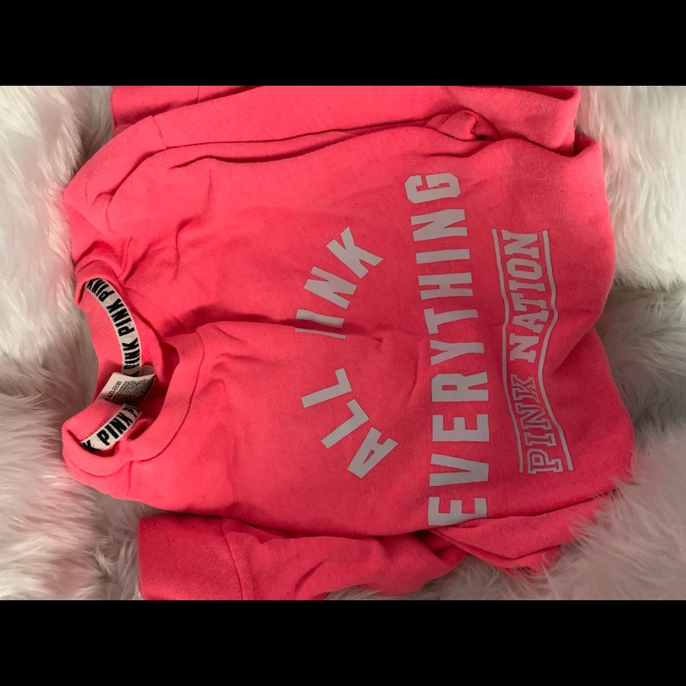 Pink sweatshirt